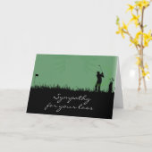 Kaart voor een Man dat van Golf hield (Gele Bloem)