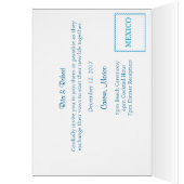 Kaart voor een paspoort|5,6 inch x 4 (Binnen (Links))