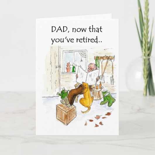Kaart voor een vader (Voorkant)