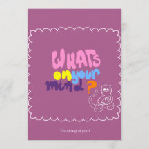 Kaart voor een vriend