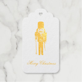 Kaart voor Folie met kerstmis Cadeaulabels