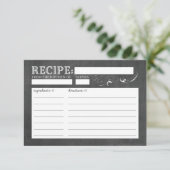 Kaart voor hergebruik van Chalkboard (Staand voorkant)