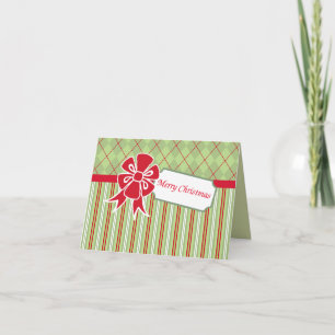 Kaart voor herroeping met kerst