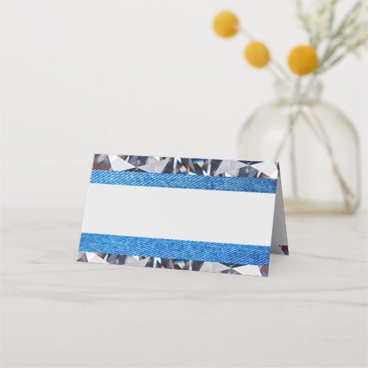 Kaart voor het Denim & Diamonds Collectie (Voorkant)