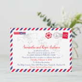 Kaart voor het ontvangen van boodschappen over de (Staand voorkant)