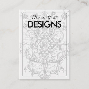   Kaart voor het oormerken van ontwerpen Visitekaartje