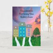 Kaart voor het passeren van het examen van de Real (Gele Bloem)