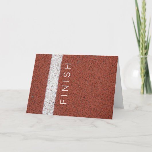 Kaart voor het voltooien van chemo (Voorkant)