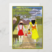 Kaart voor je zuster (Voorkant / Achterkant)