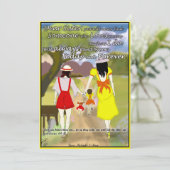 Kaart voor je zuster (Staand voorkant)