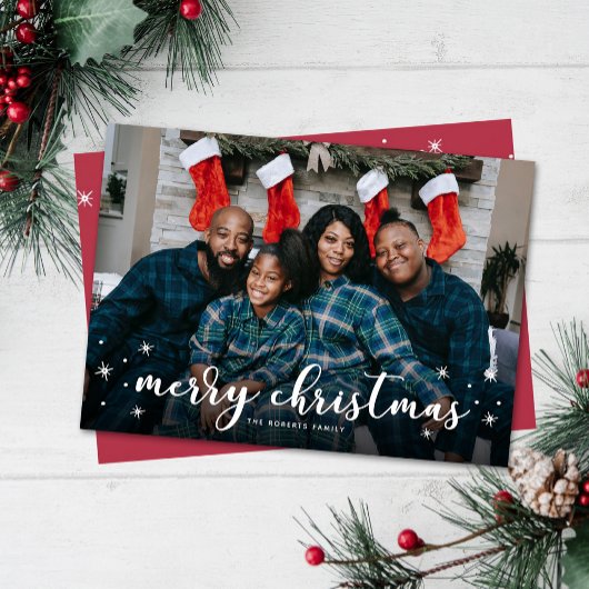 Kaart voor kerstcadeautjes