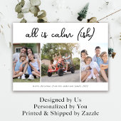 Kaart voor kerstmis | Alles is Calm (ish)