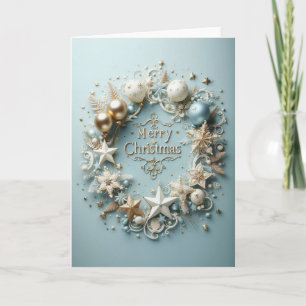 Kaart voor Kerstmis - "Een ë van de scintillant"