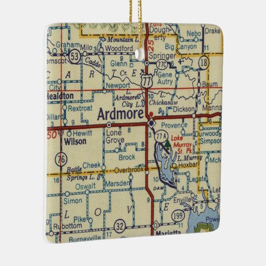 kaart voor meer informatie keramisch ornament (Rechts)