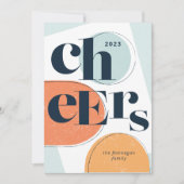 Kaart voor nieuwjaar moderne feestdag (Voorkant)