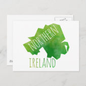 Kaart voor Noord-Ierland (Voorkant / Achterkant)