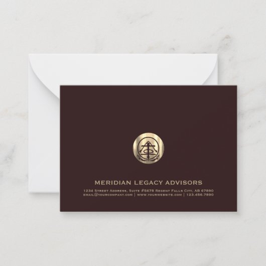 Kaart voor notities met eigen merk (Voorkant)