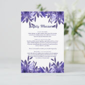 Kaart voor Paars-blauw-olievlek (Staand voorkant)