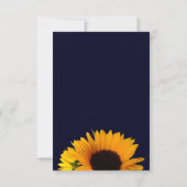 Kaart voor respons op zonneschermen (Navy Blue) (Achterkant)