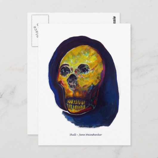 KAART VOOR schedelPOST (Voorkant / Achterkant)