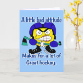 Kaart voor slechte attitude (Gele Bloem)