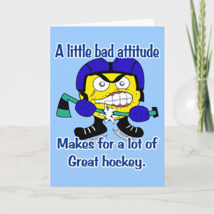 Kaart voor slechte attitude