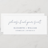 Kaart voor snelle scriptweduwentetabel voor schuif (Voorkant / Achterkant)