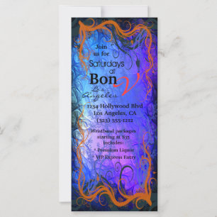 Kaart voor speciale gebeurtenissen bij brand en ij