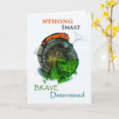 Kaart voor treinaanmoediging (Gele Bloem)