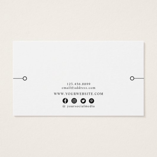 Kaart voor trombocytenweergave ・ Waterverf Eucalyp (Achterkant)