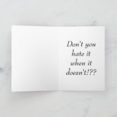 Kaart voor verjaardagsgeld (Binnen)