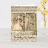  Kaart voor vrouwen (Gele Bloem)