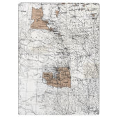 KAART: VOORBEHOUDEN, 1888 KLEMBORD (Achterkant)