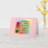 KAART- VRIENDSCHAPSTEAM KAART (Gele Bloem)