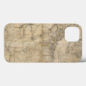 KAART: VS, 1783 Case-Mate iPhone CASE (Achterkant (horizontaal))