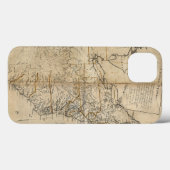 KAART: VS, 1783 Case-Mate iPhone CASE (Achterkant (horizontaal))