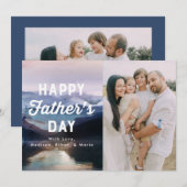 Kaart waterverf Lake en Mountains (Voorkant / Achterkant)