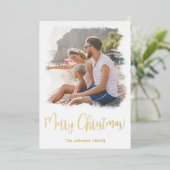 Kaart Waterverf Sjabloon (Staand Voorkant)