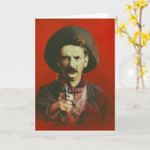 Kaart westerne openstaande groeten (Gele Bloem)