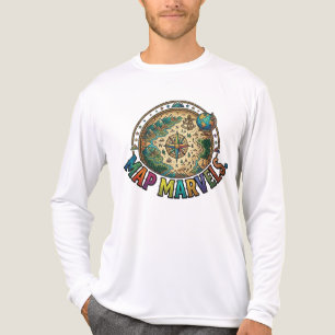 Kaart Wonderen. – Avontuur Cartografie T-Shirt Ont