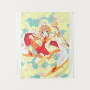 kaartcapteur sakura wandkleed
