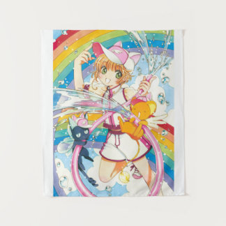kaartcapteur sakura wandkleed