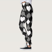 Kaartcircuits, monochromatische leggings (Links)