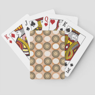 Kaartdecker afspelen pokerkaarten