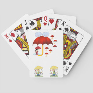Kaartdecker afspelen pokerkaarten