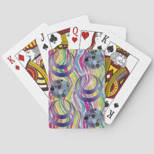 Kaartdecker afspelen pokerkaarten