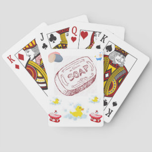 Kaartdecker afspelen pokerkaarten