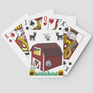 Kaartdecker afspelen pokerkaarten