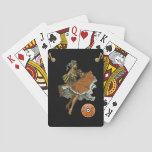 Kaartdecker afspelen pokerkaarten