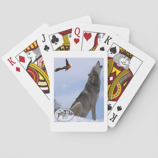 Kaartdecker afspelen speelkaarten (Achterkant)